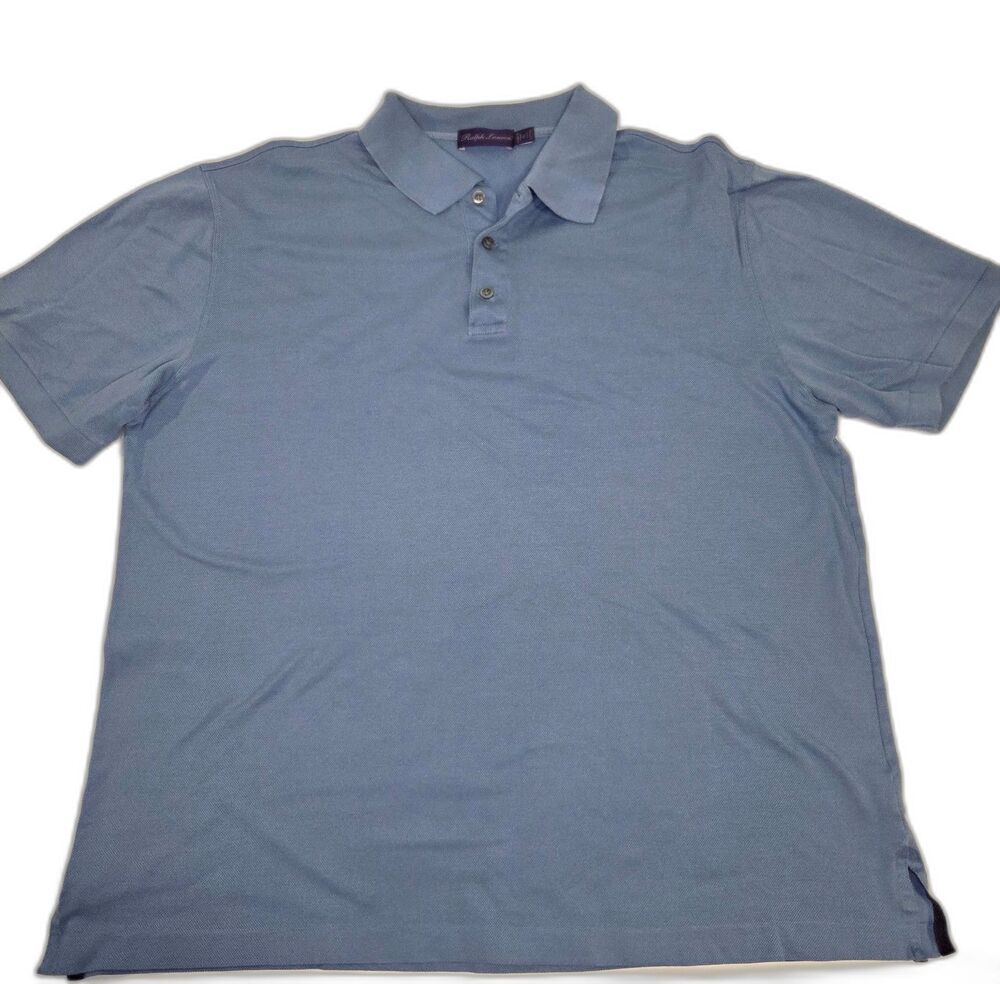 Ralph Lauren Purple Label Polo Shirt XL Made in Italy 100% Cotton